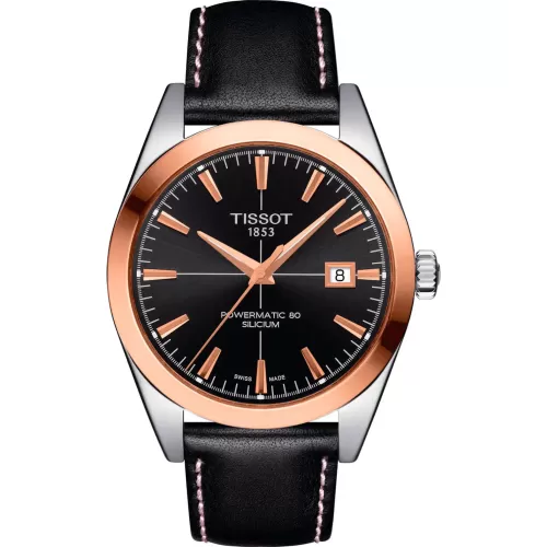 Tissot Gentleman  18K Gold Bezel T927.407.46.051.00